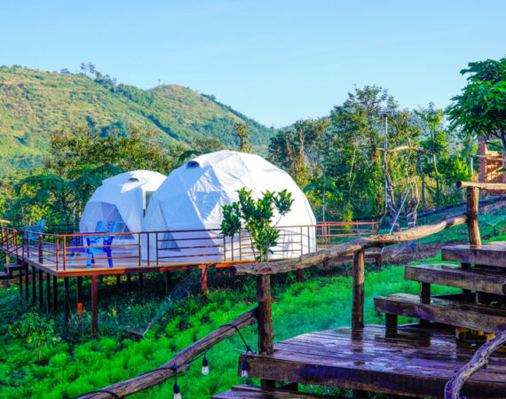 Lakeside Tranquility Under The Dome