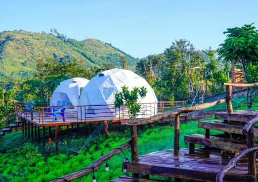 Lakeside Tranquility Under The Dome