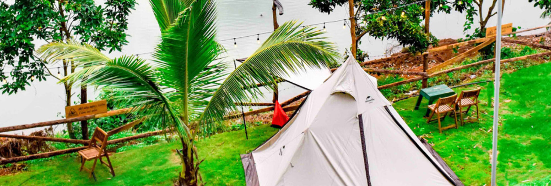 Mongolian Lakeside Nomad Tent