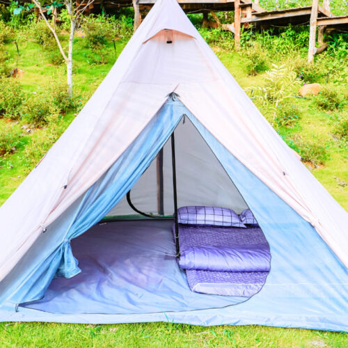 Mongolian Lakeside Nomad Tent