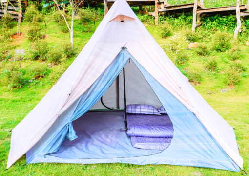 Mongolian Lakeside Nomad Tent