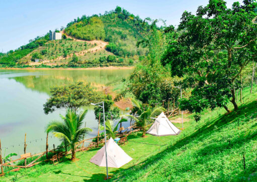 Mongolian Lakeside Nomad Tent